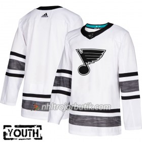 Barn Ishockey St. Louis Blues tröja Blank Vit 2019 All-Star Adidas Authentic